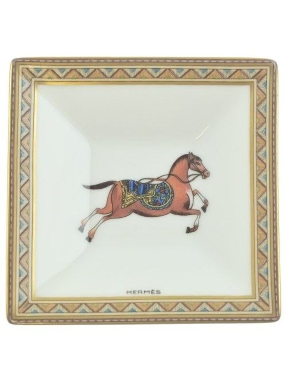 Hermes Schwardrian Square Plate